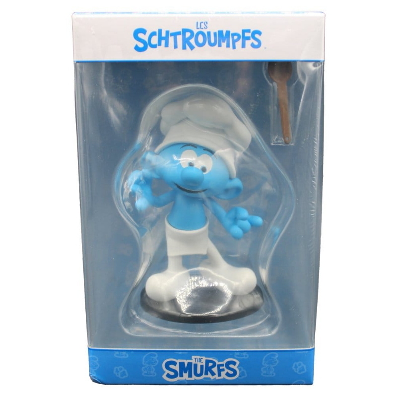 The Smurfs - I Puffi Chef Smurf Blue Resin Puppy