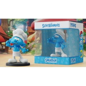 The Smurfs - I Puffi Chef Smurf Blue Resin Puppy