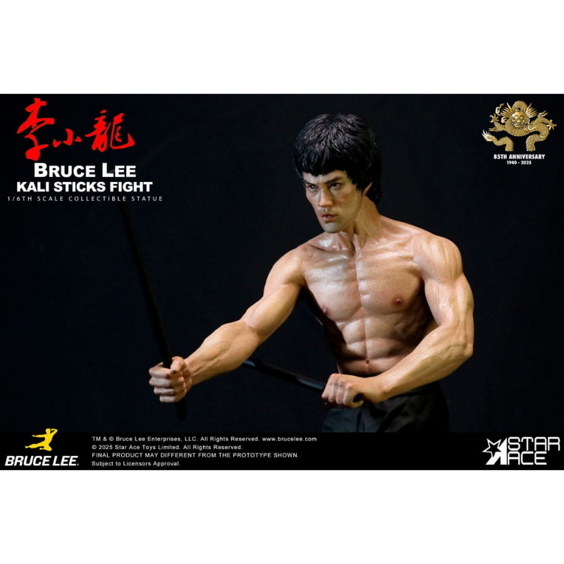 Bruce Lee - Kali Sticks Fight Enter the Dragon Star Ace Toys