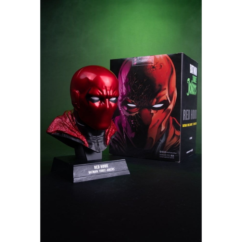DC Comics - Red Hood Three Jokers Cowl Replica DC Direct McFarlane Toys