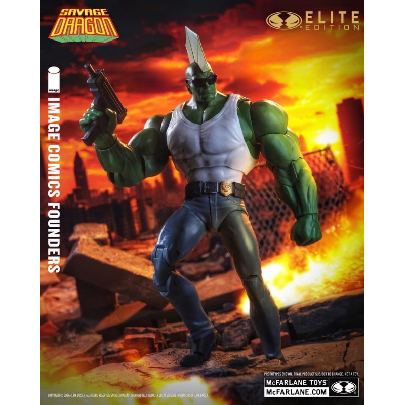 Savage Dragon - Image Comics Founders Series Elite Edition McFarlane Toys
