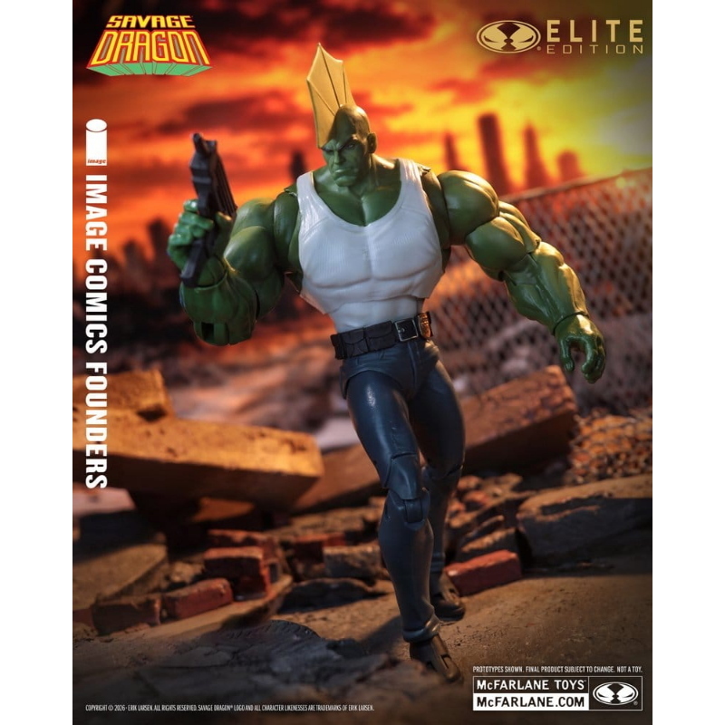 Savage Dragon - Image Comics Founders Series Elite Edition McFarlane Toys