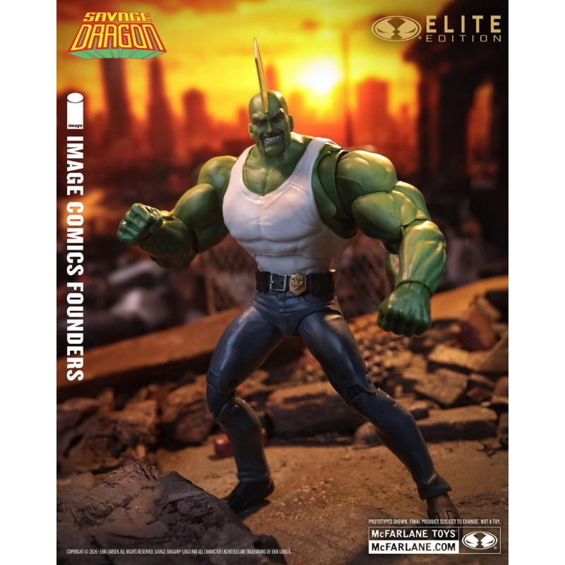 Savage Dragon - Image Comics Founders Series Elite Edition McFarlane Toys