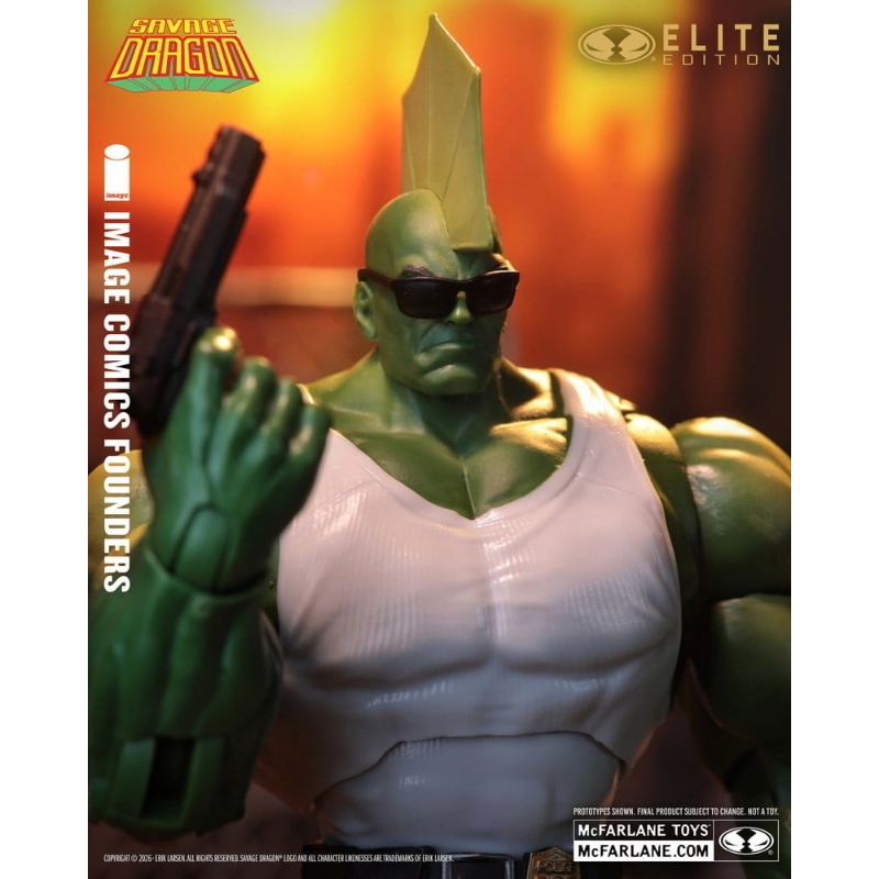 Savage Dragon - Image Comics Founders Series Elite Edition McFarlane Toys