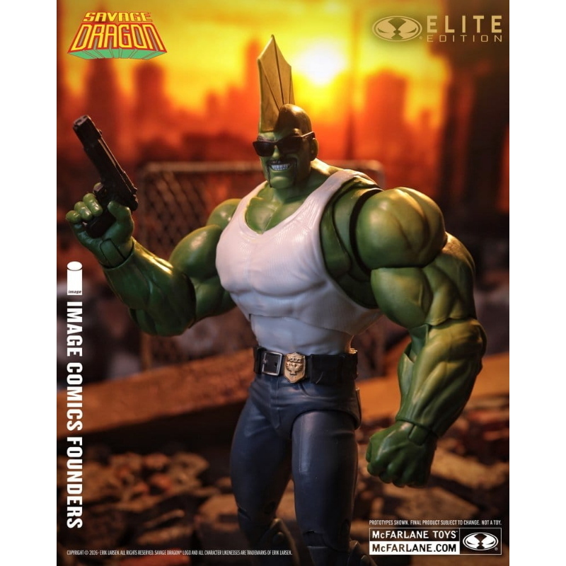 Savage Dragon - Image Comics Founders Series Elite Edition McFarlane Toys