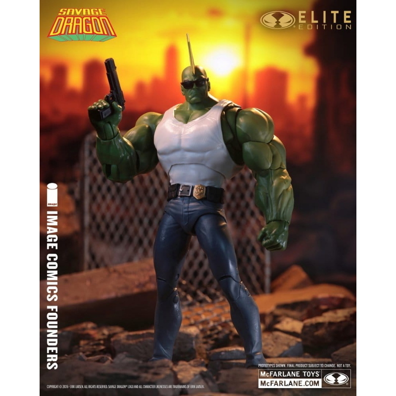 Savage Dragon - Image Comics Founders Series Elite Edition McFarlane Toys