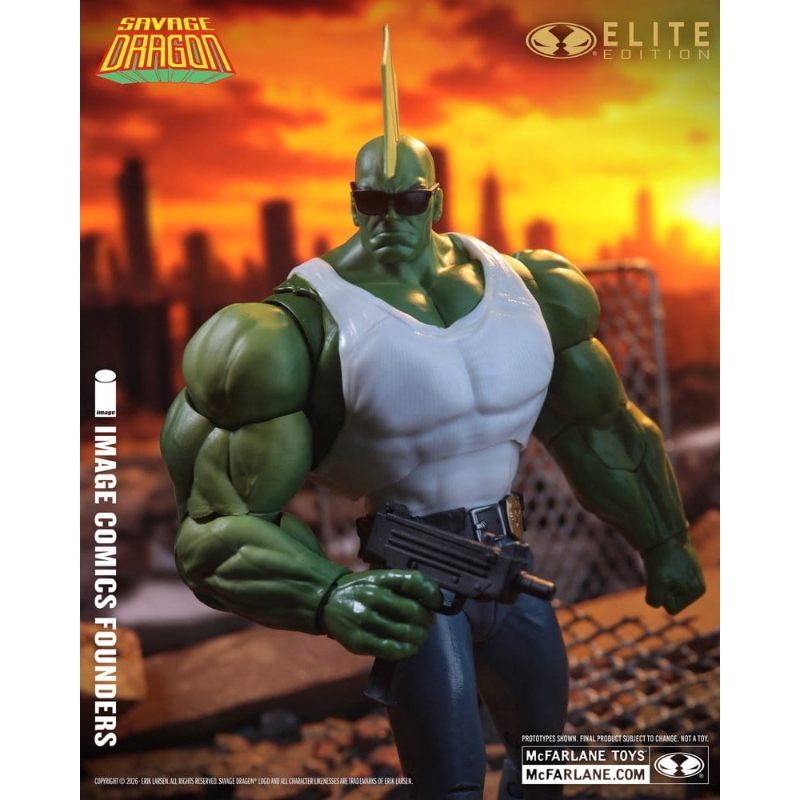 Savage Dragon - Image Comics Founders Series Elite Edition McFarlane Toys