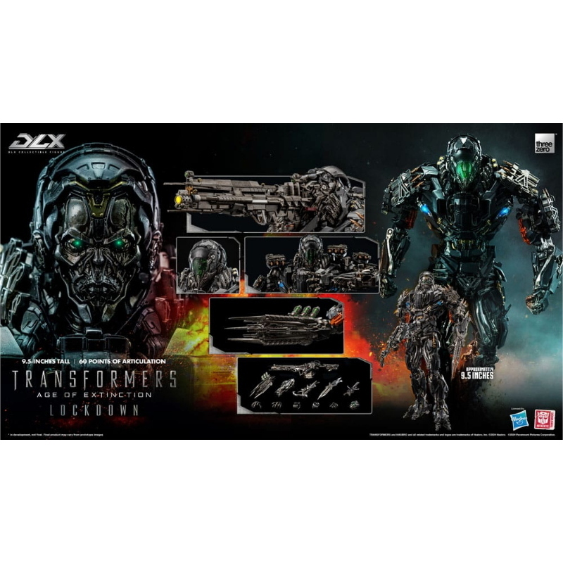Transformers - Age of Extinction Lockdown DLX threezero