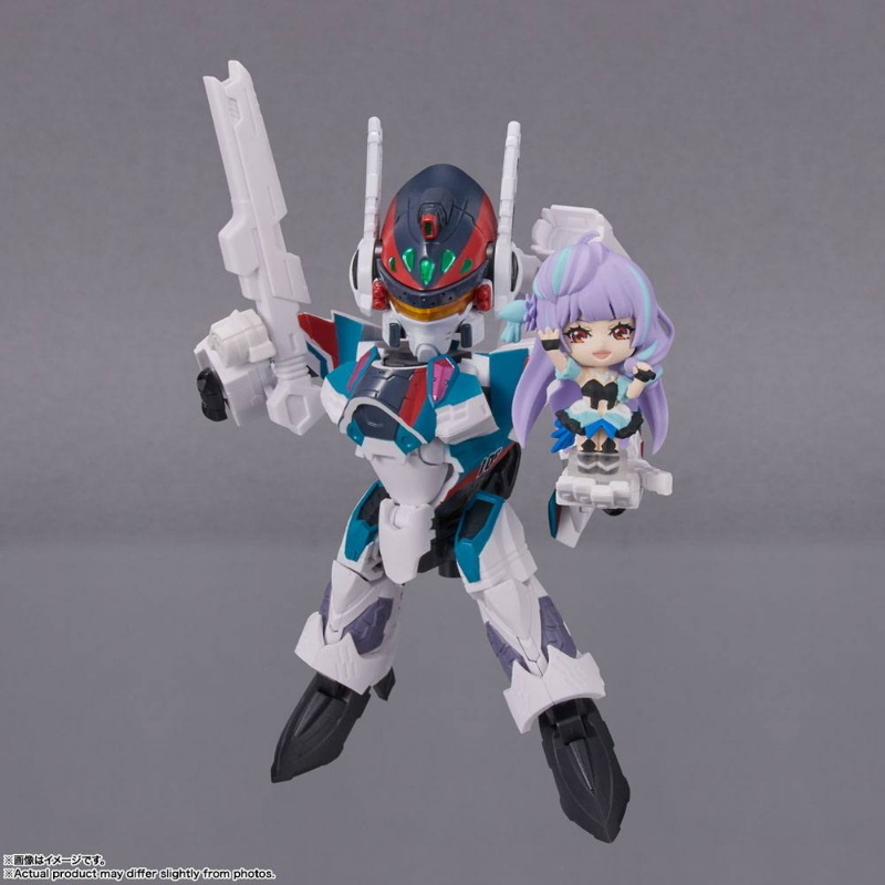 Macross Delta - VF-31 Siegfried & Mikumo Guynemer Tiny Session Bandai