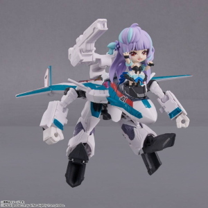 Macross Delta - VF-31 Siegfried & Mikumo Guynemer Tiny Session Bandai