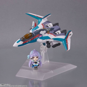 Macross Delta - VF-31 Siegfried & Mikumo Guynemer Tiny Session Bandai