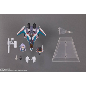 Macross Delta - VF-31 Siegfried & Mikumo Guynemer Tiny Session Bandai