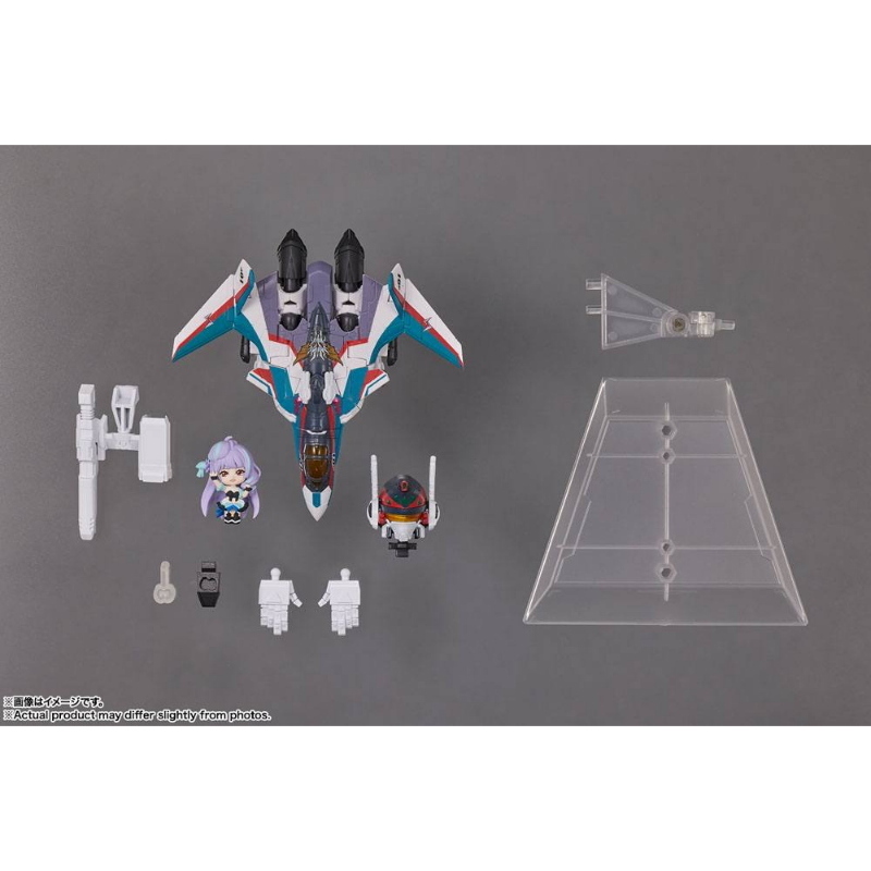 Macross Delta - VF-31 Siegfried & Mikumo Guynemer Tiny Session Bandai