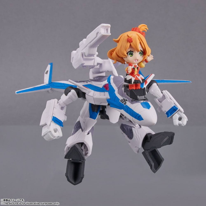 Macross Delta - VF-31J Siegfried & Freyja Wion Tiny Session Bandai