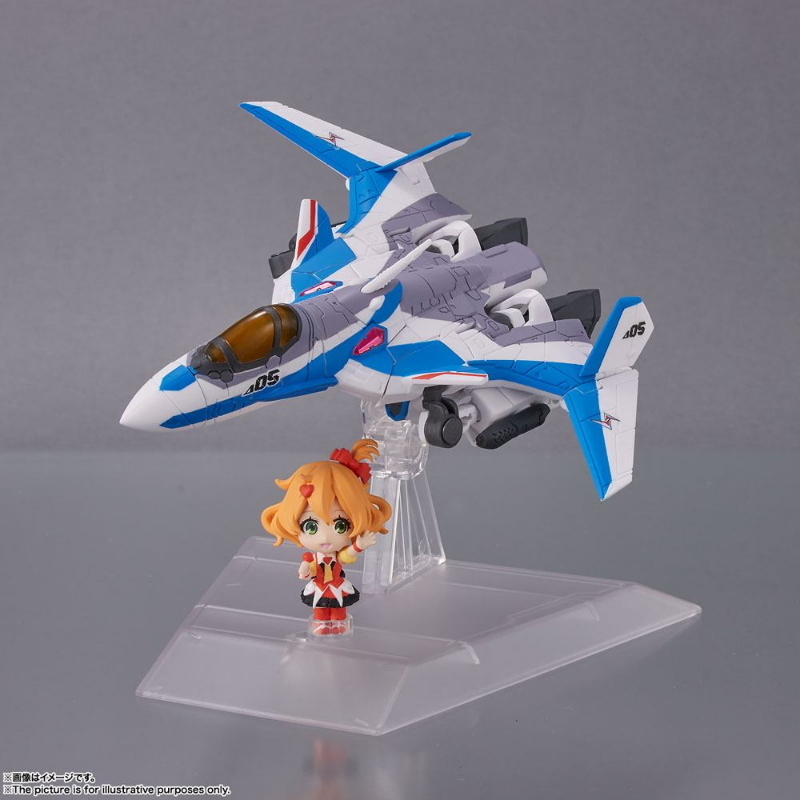 Macross Delta - VF-31J Siegfried & Freyja Wion Tiny Session Bandai