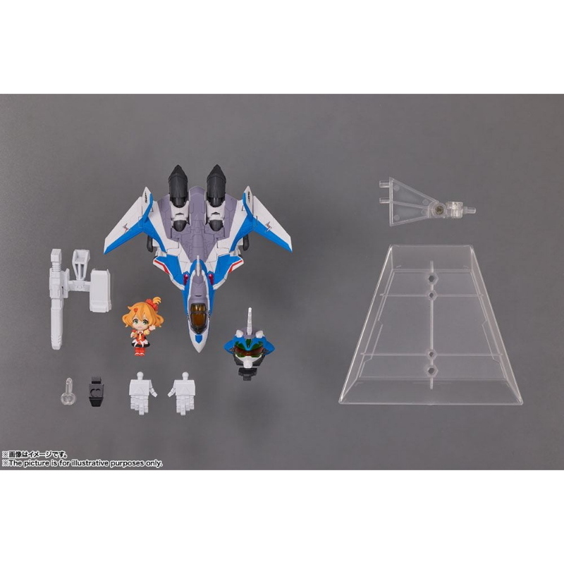 Macross Delta - VF-31J Siegfried & Freyja Wion Tiny Session Bandai