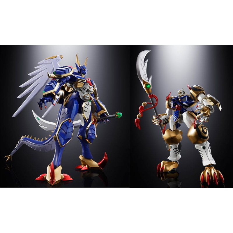 Super Robot Wars - Ryuko-O / Koryu-O Set Soul of Chogokin Bandai