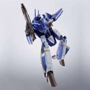 Macross Zero - Roy Focker Genius Blue VF-0S Phoenix Hi-Metal R Bandai