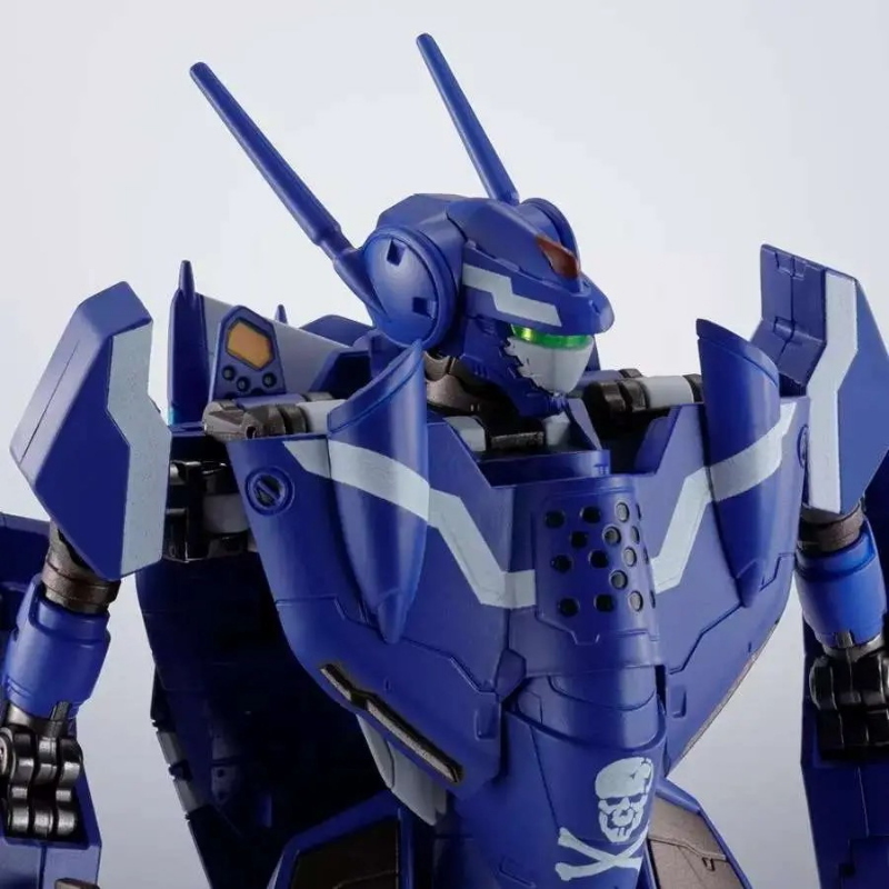 Macross Zero - Roy Focker Genius Blue VF-0S Phoenix Hi-Metal R Bandai