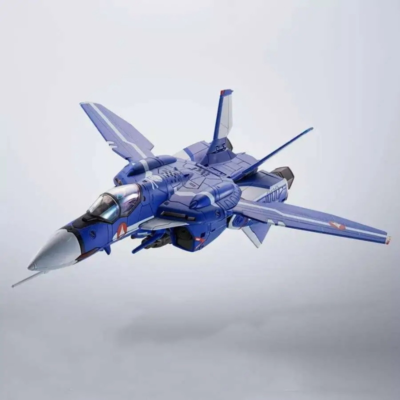 Macross Zero - Roy Focker Genius Blue VF-0S Phoenix Hi-Metal R Bandai