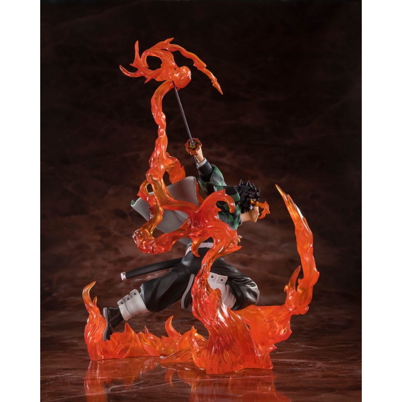 Demon Slayer - Kyojuro Rengoku's Sword Guard Tanjiro Kamado Figuarts ZERO Bandai
