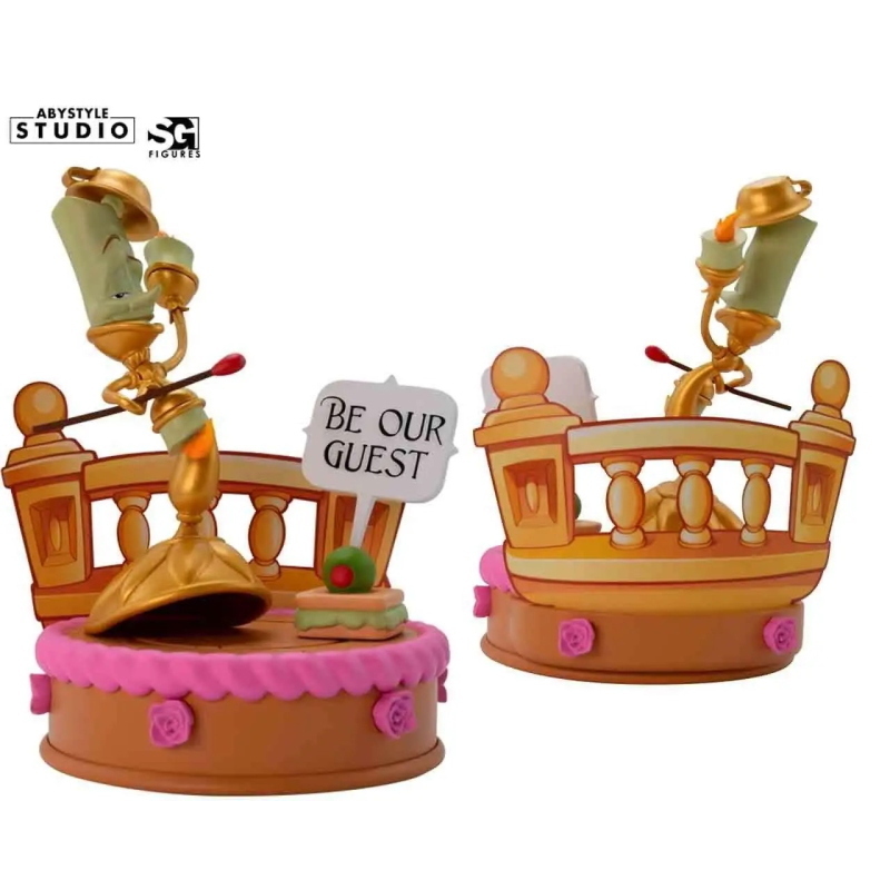 Disney - La Bella e la Bestia Lumiere Super Figure Collection Abystyle Studio