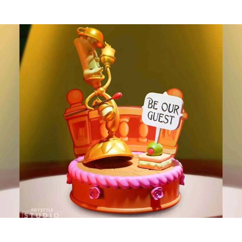 Disney - La Bella e la Bestia Lumiere Super Figure Collection Abystyle Studio