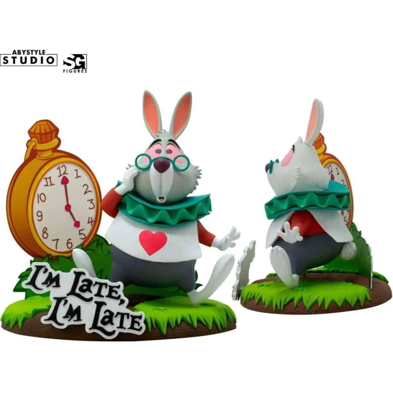 Disney - Alice nel Paese delle Meraviglie Bianconiglio Super Figure Collection Abystyle Studio