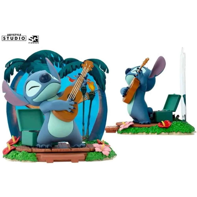 Disney - Lilo & Stitch Guitar Stitch Super Figure Collection Abystyle Studio