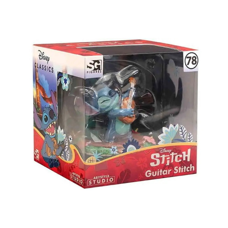 Disney - Lilo & Stitch Guitar Stitch Super Figure Collection Abystyle Studio