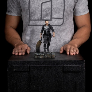 Marvel - Daredevil: Born Again Punisher Art Scale Iron Studios