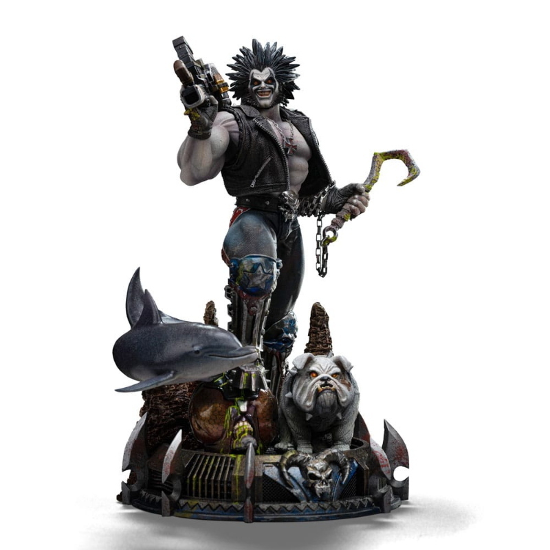 DC Comics - Unleashed Lobo Art Scale Iron Studios