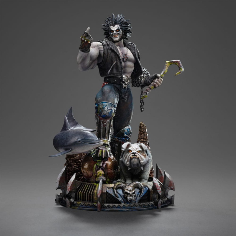 DC Comics - Unleashed Lobo Art Scale Iron Studios