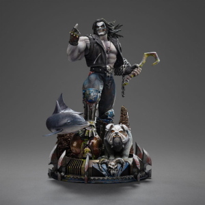 DC Comics - Unleashed Lobo Art Scale Iron Studios