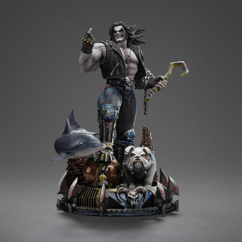 DC Comics - Unleashed Lobo Art Scale Iron Studios