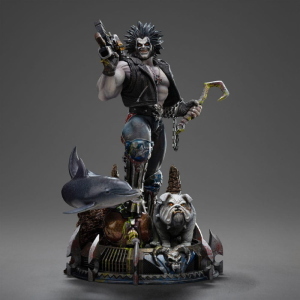DC Comics - Unleashed Lobo Art Scale Iron Studios