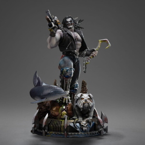 DC Comics - Unleashed Lobo Art Scale Iron Studios