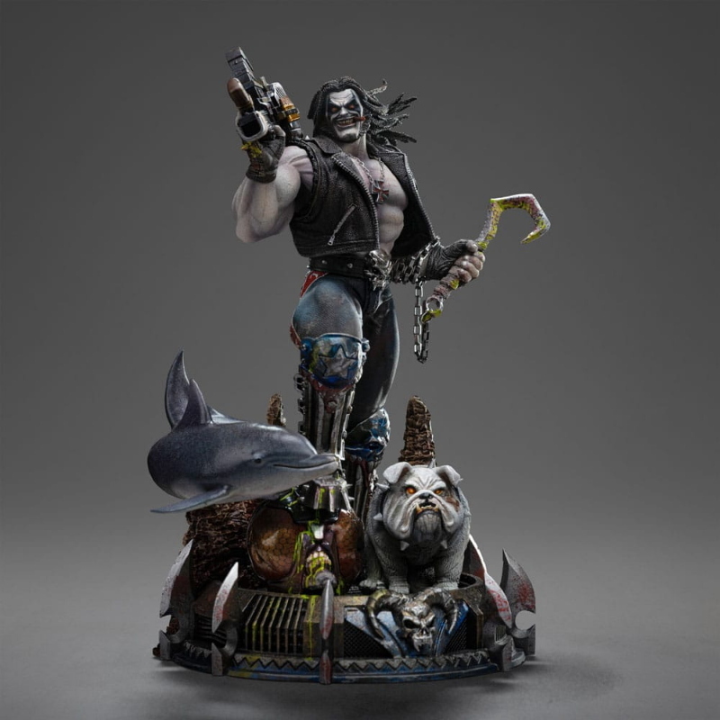 DC Comics - Unleashed Lobo Art Scale Iron Studios