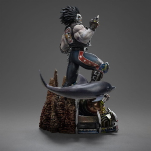 DC Comics - Unleashed Lobo Art Scale Iron Studios