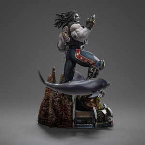 DC Comics - Unleashed Lobo Art Scale Iron Studios