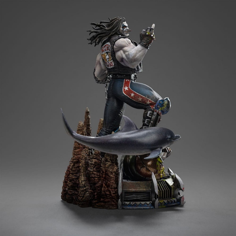 DC Comics - Unleashed Lobo Art Scale Iron Studios