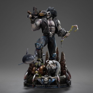DC Comics - Unleashed Lobo Art Scale Iron Studios