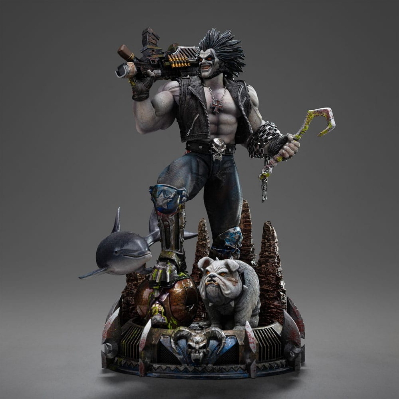 DC Comics - Unleashed Lobo Art Scale Iron Studios