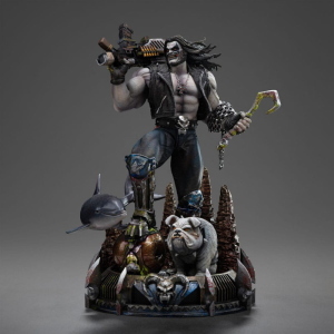 DC Comics - Unleashed Lobo Art Scale Iron Studios