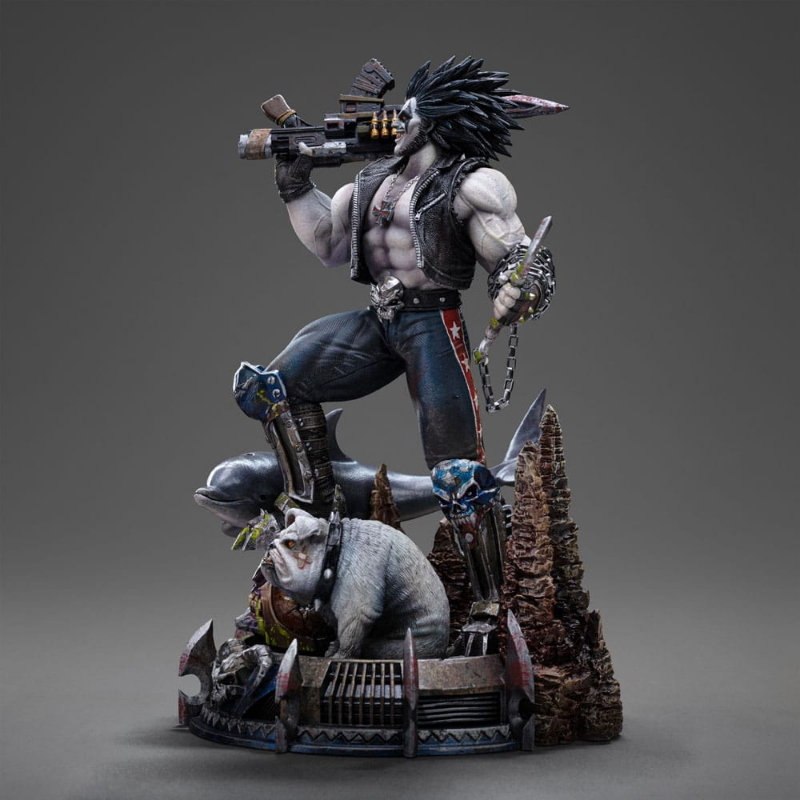 DC Comics - Unleashed Lobo Art Scale Iron Studios