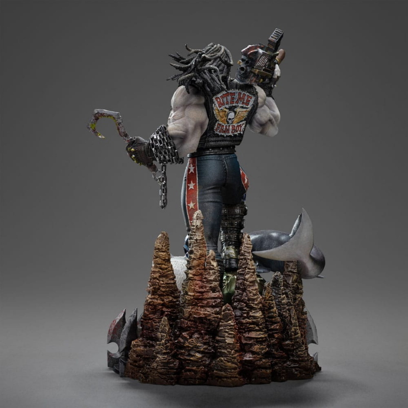 DC Comics - Unleashed Lobo Art Scale Iron Studios
