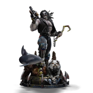 DC Comics - Unleashed Lobo Art Scale Iron Studios