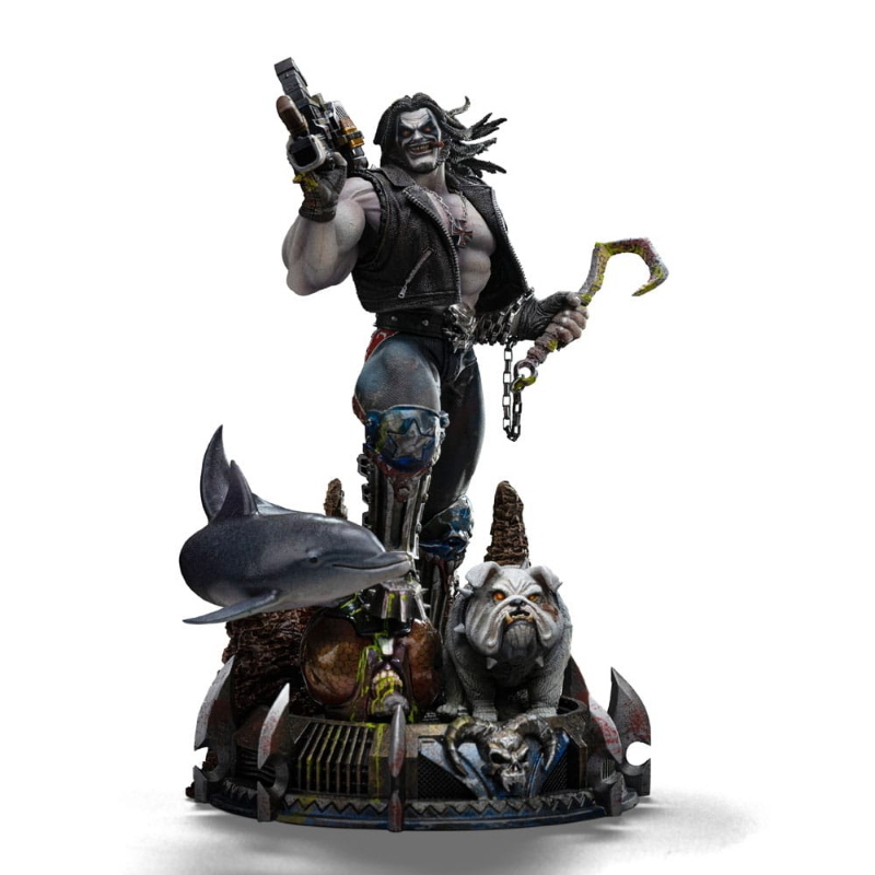 DC Comics - Unleashed Lobo Art Scale Iron Studios