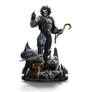 DC Comics - Unleashed Lobo Art Scale Iron Studios