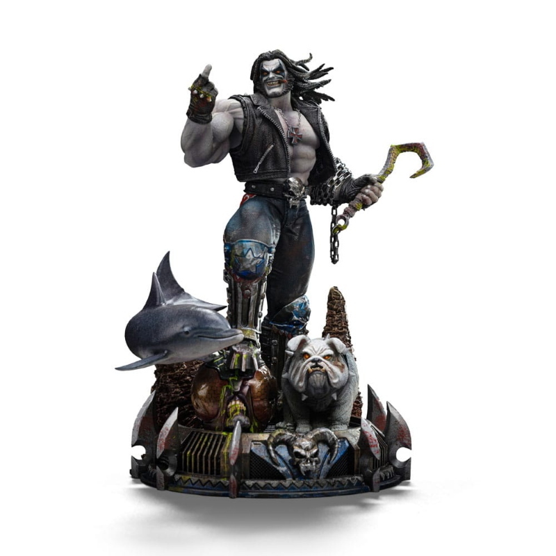 DC Comics - Unleashed Lobo Art Scale Iron Studios